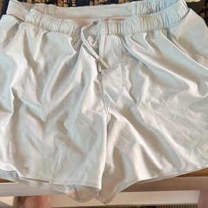lululemon athletica Light Gray Athletic Shorts